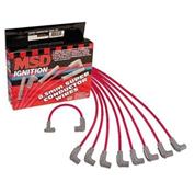 MSD 35599 8.5mm Spark Plug Wires Set, S/B Chevy HEI, Under Headers