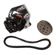 Powermaster 8-800 SB Chevy 50 Amp Mini Alternator Kit w/V-Belt