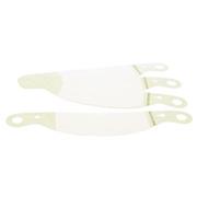 Racing Optics 10230C G-Style Clear Stright Shape S