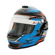 Zamp RZ-42Y Youth Graphic Snell CMR2016 Helmet, Orange/Blue
