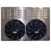 Dual 10" Spal Mid Performance Fans