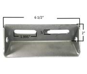 A&A Front Bumper Mounts, 1/8" Steel 2 Slots - Right & Left