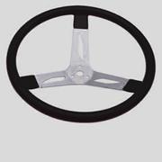 15" alm blk dish wheel 