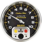 Autometer 5" Carbon Fiber Memory 10K In-Dash Tach