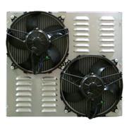 Dual 11" Spal High Performance Fans
