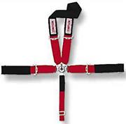 Simpson 5-Way Camlock Nomex Wrap Drag Belt, Red