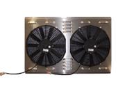 Dual 12" Spal Mid Performance Fans
