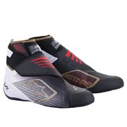 Alpinestars Tech 1-KZ V2 Shoes, Black/White/Gold