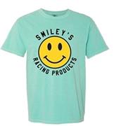 Youth Smiley Face Tee - Mint Green