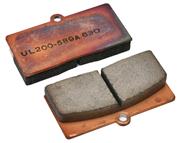 Ultra-Lite 4" Titanium Brake Pads, 2/Pkg