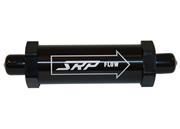 SRP Sprint Aluminum High-Pressure 4" Fuel Filter, -06 AN