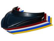 MD3 Composite Hood Scoop with 3" Flat Bottom