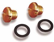 Holley Quick Change Fuel Bowl Plugs, 2/Pkg