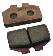 Ultra-Lite 4" Bridge Bolt Titanium Brake Pads, 2/Pk