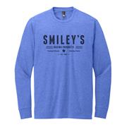 Smiley's Long Sleeve Tee, Blue