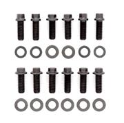 ARP Chevy Intake Manifold Bolt Kit, Hex Black