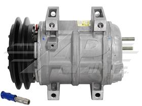 OE Zexel Compressor DKS15CH - 135mm, Single Groove Clutch, 12V