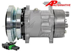 Alternative Compressor SD7H15 - 138mm, 1 Groove Clutch 12V