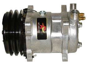 OE Sanden Compressor SD508 - 132mm, 2 Groove Clutch 24V