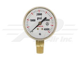 High Side Replacement Gauge for Nitrogen Regulator
