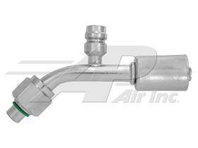 45° #12 Female O-Ring w/R134 Port