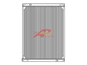 High Efficiency Copper/Brass Construction, 3 Row Bolt Together Radiator