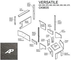 Versatile Lower Cab Kit - Black