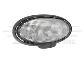 RE269636 - Oval Flush Mount LED Amber Cab Light - John Deere R Series