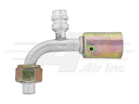 90° #8 Female O-Ring w/R134 Port