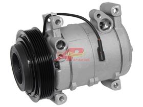 Original Diesel Kiki DKV14G, 4 15/16" 6 Groove Clutch, Pad Mount, 12 Volt