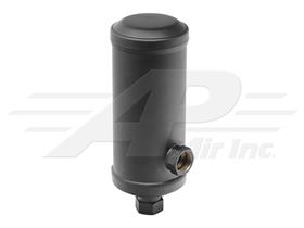 Accumulator, HD Steel, 3.66" x 9.69" Female O-Ring 