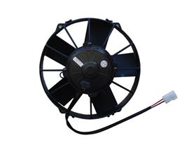 9" Condenser Fan Assembly, Puller, Paddle Blade, High Performance, 24V