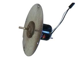 JD 12 Volt Single Speed 2 Wire 5/16" Shaft, Without Wheel