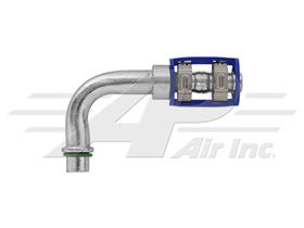 90° #10 Flange O-Ring for #12 Reduced Diameter Hose