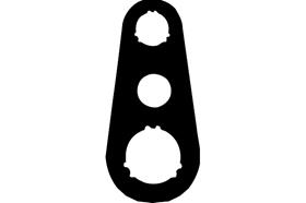 Chrysler Block Expansion Valve Gasket, A/C Line Side