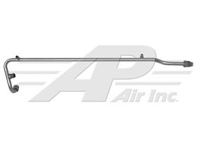 D9027-0023 - Steel Suction Line for Threaded Type Accumulator - Trucks with Sleeper - Peterbilt