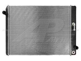 Plastic Tank/Aluminum Core Radiator w/ Oil Cooler - International/Navistar