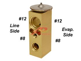 Expansion Valve - Dodge Minivan, Rear Valve