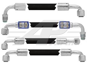 Hose Kit - 9690 Tractors with Flare Fittings
