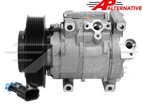 Alternative Denso Compressor 10SRE18C -144mm, 8 Groove Clutch, 12V