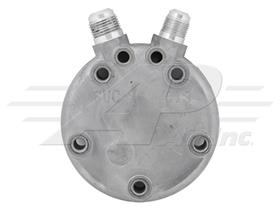 Sanden B Rear Head, SD508, 510, Vertical 8 and 10 Flare