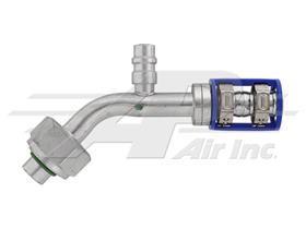45° Tube-O for #10 Reduced Diameter Hose with R134 Port