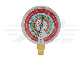 Mastercool R12, R134 Small 63mm, 2.5" Hi Side Charging Gauge