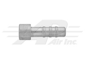 Aluminum Outer Weld On Barb Fitting for #10 Hose with 1/2" ID, 5/8" Tube