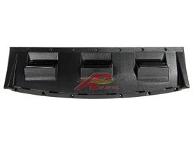 Case/IH 86/88 Series A/C and Heater Black Bezel with 3 Louvers