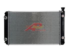Plastic Tank Aluminum Core, 2 Row Radiator with Frame
