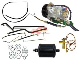 John Deere Denso to Sanden Conversion with Hose and Line Kit