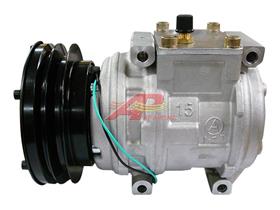 Alternative Denso Compressor 10PA15C - 134mm, Single Groove Clutch, 24V