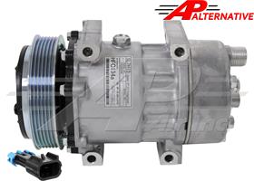Alternative Compressor SD7H15 - 125mm, 6 Groove Clutch 12V