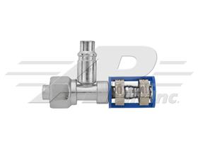 Straight #8 Female O-Ring w/ 17mm 1234yf Port